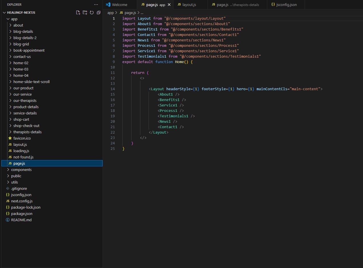 Doc Healingy React Nextjs - Themes & Templates | HTML, React, Next.js ...