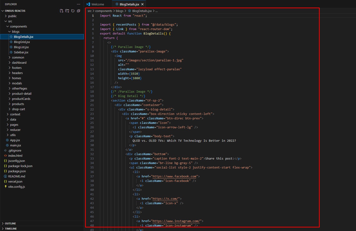Doc React Onsus Template - Themes & Templates | HTML, React, Next.js ...